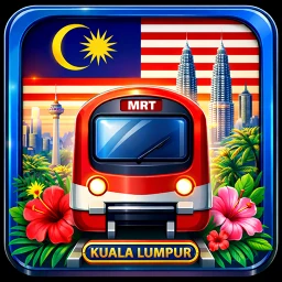 Icône de Malaysia Kuala Lumpur Subway